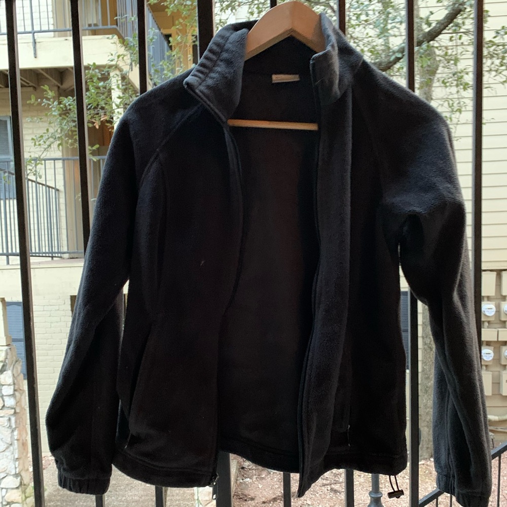 Columbia zip up sweater